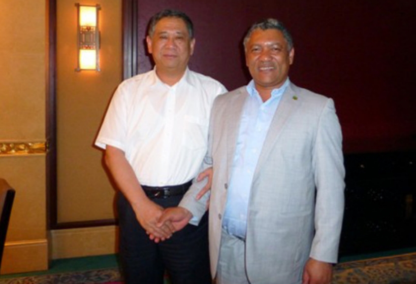 羅濤董事長與贊比亞外交部長盧賓達在京會面